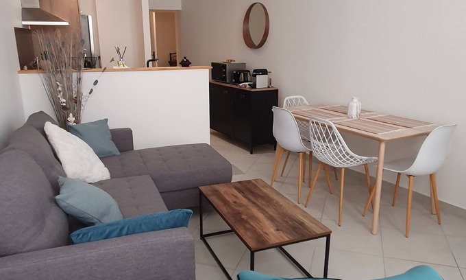 Aubignan Apartment | Cozy Village Apartment with Kitchen and Child-Friendly Space