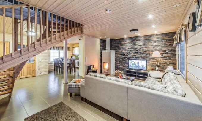 Sotkamo House | Experience Villanoora b by Interhome with Lake Views & Spa