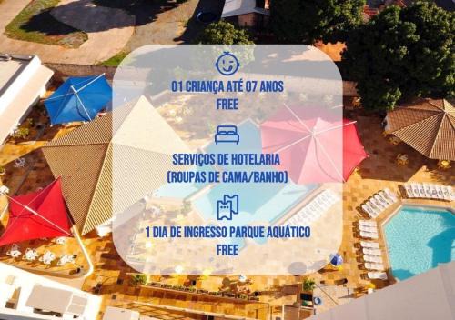 Prive das Caldas Apartment | Villas Diroma Residence: Family-Friendly Stay with Pool & Spa