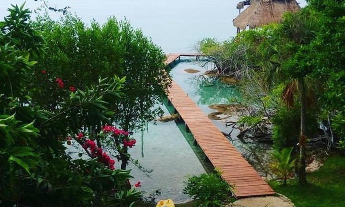 Bacalar Hotel | Eco-Romantic Villas Kúuch Ka´anil with Ocean Views & Breakfast