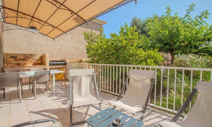 Aregno Villa | Villas Maristella, Ninu, ideal for families, 2 steps from the beach!