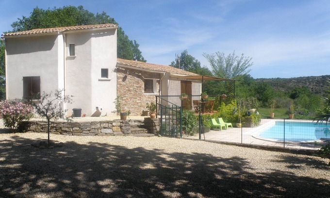 Saint-Bres Villa | Private Pool Villas in Cevennes Near Ardeche - 10/10 Rated