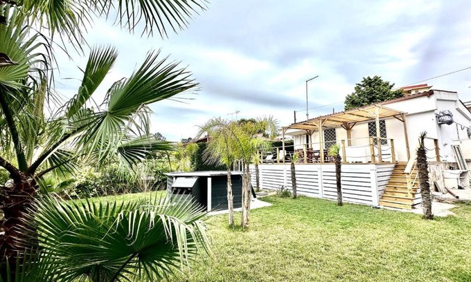 Scala di Furno Apartment | Relaxing Villetta with Pool, Steps from the Beach