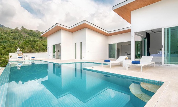 Na Mueang Villa | Elegant Vimaan Vilai - Pool Villa with Oceanfront Views