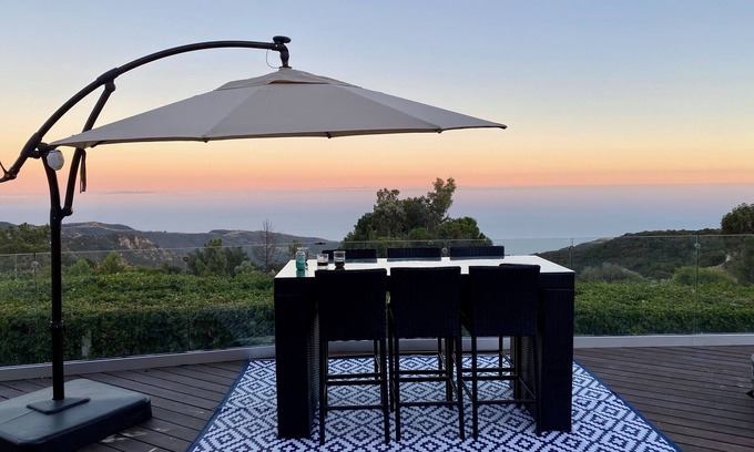 Malibu House | Experience Vineyard Above the Clouds with Ocean View & Spa