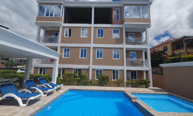 Newtown Apartment | Oceanfront 2-Bedroom VIP Residence with Breathtaking Views