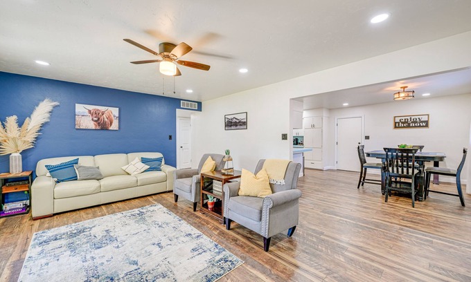 Visalia House | Delightful Visalia Vacation Rental: Steps from Downtown