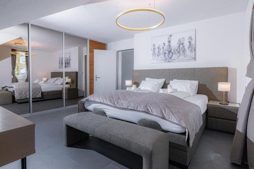 Waldhaus Flims Apartment | Premier EH Apartments Uranus with Private Sauna Retreat