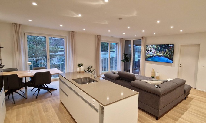 Lucerne Apartment | Visionary Premium Apt | Center | Parking | Office