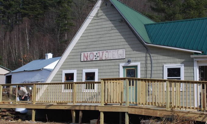 Rumford Center Other | Experience Unique Organic A-Frame Farmhouse in Maine