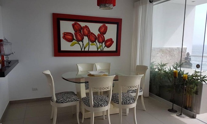 Coastal Region Apartment | Beachfront Bliss at Vista al Mar - Playa Señoritas, Lima