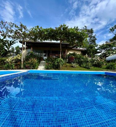 Canton Guatuso Villa | Tranquil Vista al Volcán Tenorio with Oceanfront Amenities