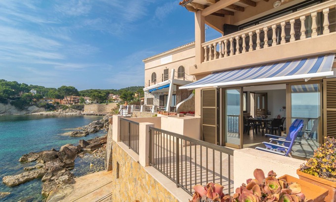 Sant Elm House | Vista Azul 8: Oceanfront Retreat with Pool & Spa Amenities