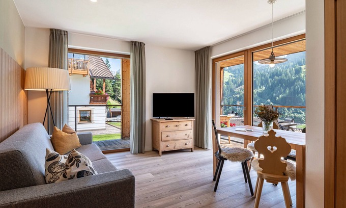 Santa Cristina Val Gardena Apartment | Scenic Vista Dolomites Apartment with Private Garden & Wi-Fi