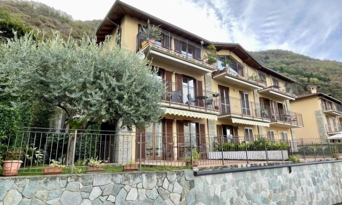 Dorio Apartment | Relaxing Vista Lago by Interhome with Oceanfront Spa Access