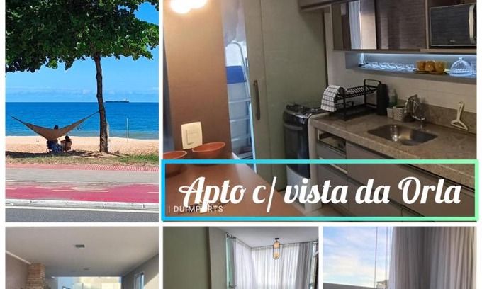 Praia de Itaparica Apartment | Oceanfront Escape at Vista para a Orla de VV - 4 Stars