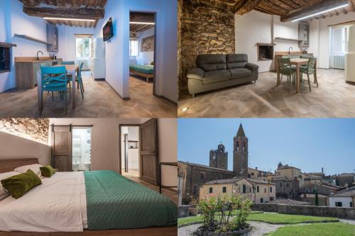 Monte San Savino House | Vista sul Borgo