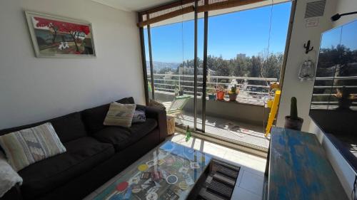 Valparaiso Apartment | Oceanfront Vista Valparaíso in Barrio Inglés, Rated 8.9