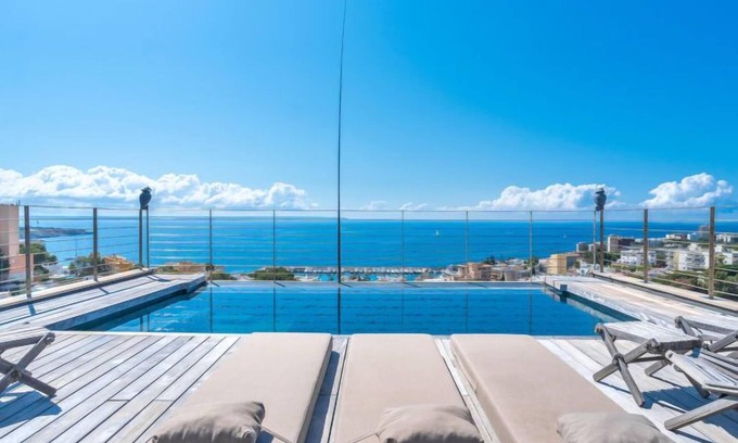 San Agustin House | Inviting Vistamar by Interhome with Oceanfront Pool Access