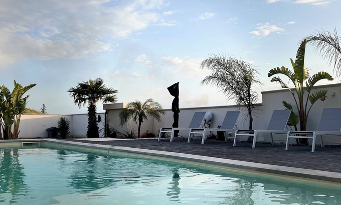 Agrigento Apartment | Charming Casadelmar with Gorgeous Sea View & Private Hot Tub