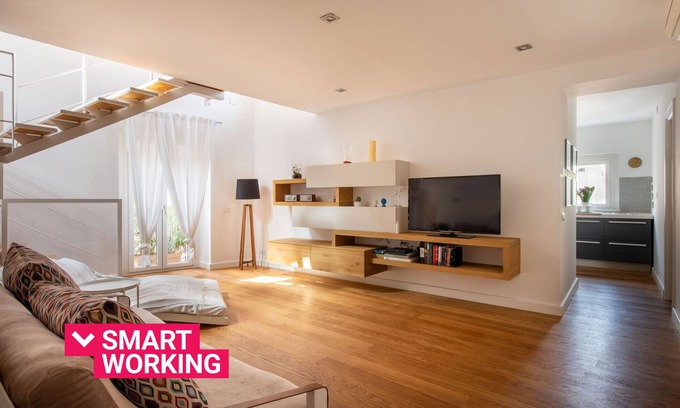 Castellammare Vucciria Apartment | Charming Vittorio Emanuele Apartment with Terrace & Amenities