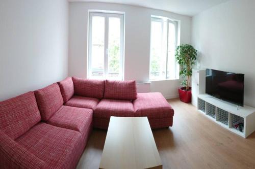 Anatole France Danton Apartment | Experience Duplex Living in the Heart of the City