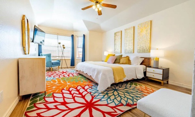 Sachse House | Vivid Vibes: Energizing Escape with Spa and Hot Tub