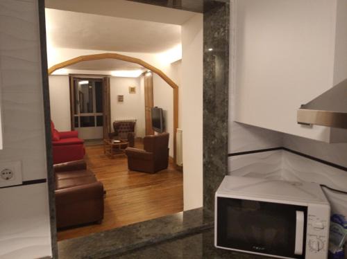 Sarria Apartment | Discover Vivienda A Travesía Dos Soños: Rated 9.3/10 Stay