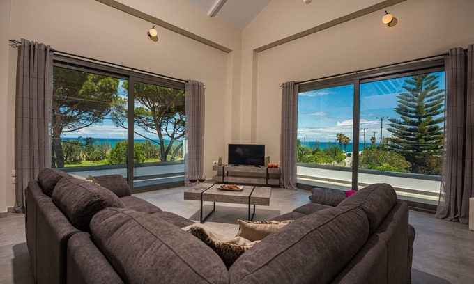 Zakynthos Apartment | Vizantida Maisonette: Oceanfront Retreat with Pool & Views