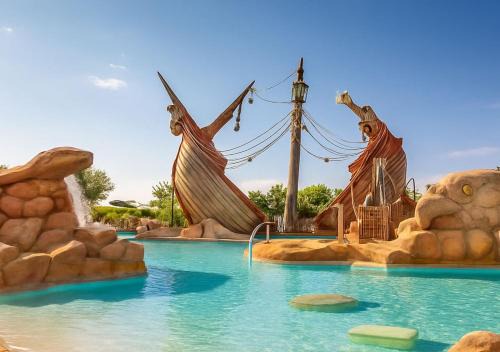 Ouahat Sidi Brahim House | Vizir Center Appart 301: Poolside Retreat with Ocean Views