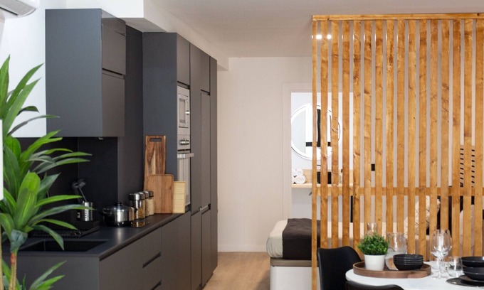 Camins al Grau Apartment | Modern Studio Apartment Steps from Marina Harbor