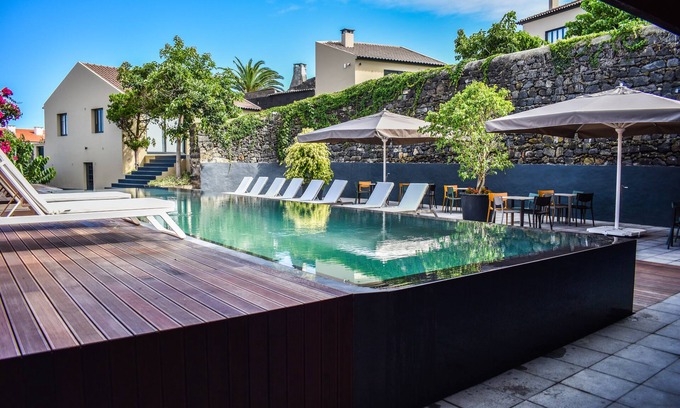 Ribeira Grande Hotel | Inviting Volcanic House with Pool & Family-Friendly Amenities