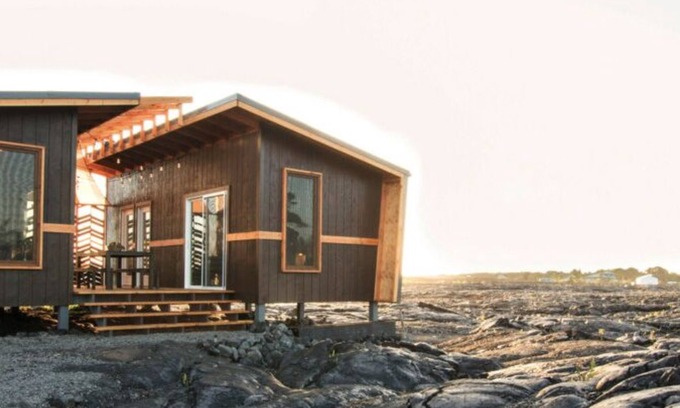 Kalapana House | Ohana House: Unique Tiny Home with Oceanfront Views