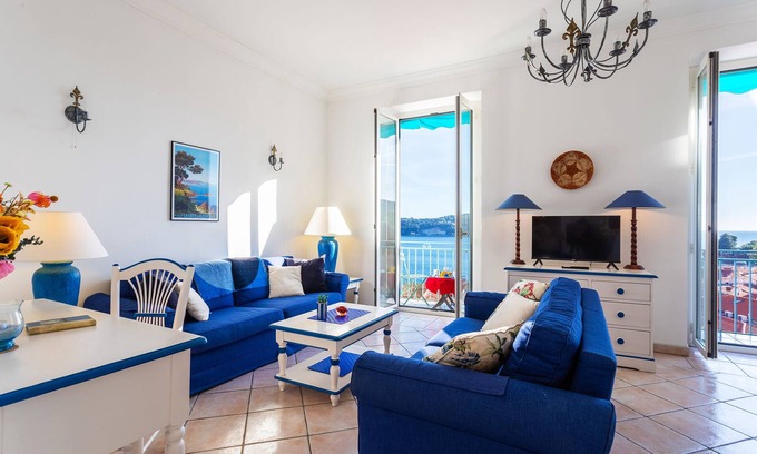 Villefranche-sur-Mer Apartment | Experience VOLTI ON THE BAY with Oceanfront Spa Amenities