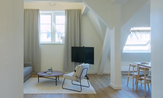 Wiesbaden Apartment | Elevated vonBehling Boutique Apt. with Rooftop Views