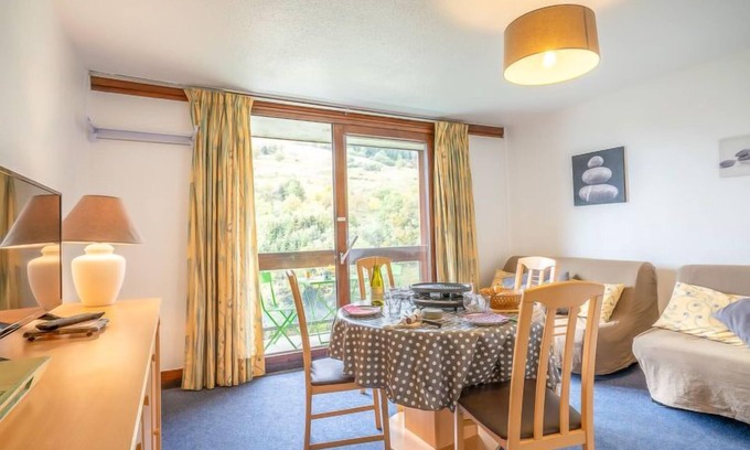 Le Corbier Apartment | Guest Rated: Vostok Zodiaque with Pool & Spa Amenities