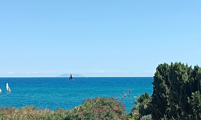 Bravone Apartment | Stunning Sea View Apartment for 6 in Bravone, Corsica