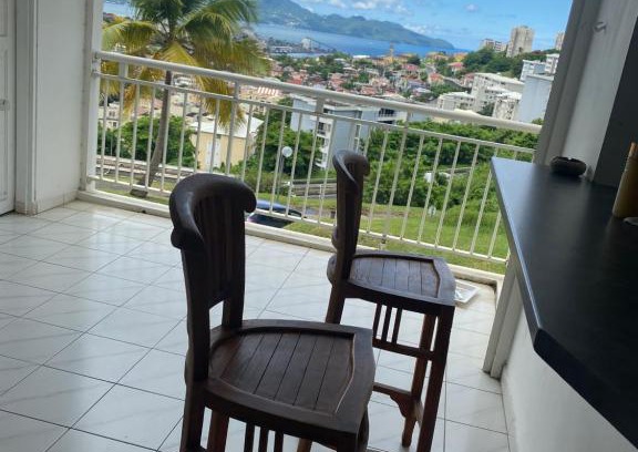 Fort-de-France Apartment | Beautiful Vue sur mer: Top-Rated with Hot Tub & Breakfast
