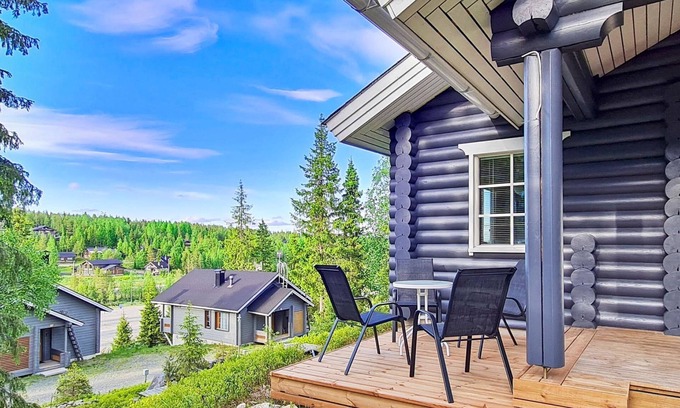 Rukatunturi House | Serene Getaway at Vuosselinkulma 1 with Lake Views