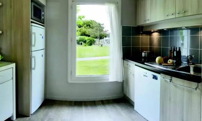 Sainte-Marie-de-Re Apartment | Relax at VVF Île de Ré with Ocean Views and Garden Access