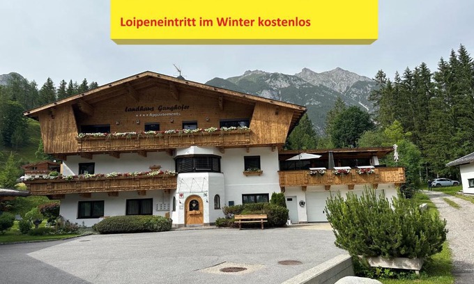 Leutasch Apartment | Discover W8 Haus Ganghofer: Rated 9.5, Pet & Child Friendly