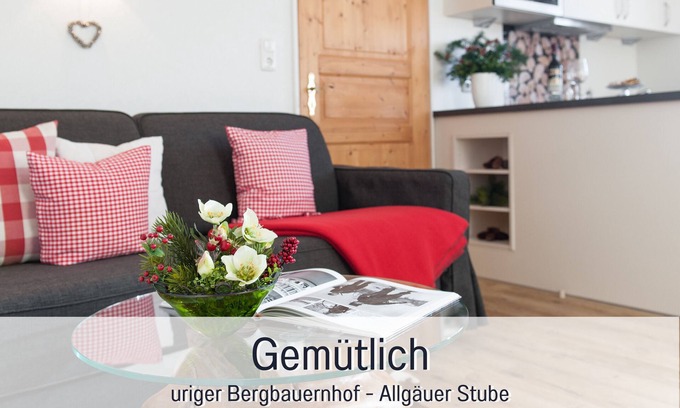 Blaichach Apartment | Waibelhof - Apartment with view and sauna