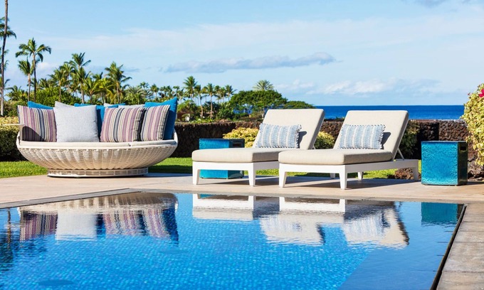Kaupulehu House | Exquisite Waiulu Estate Villa: Unmatched Oceanfront Escape
