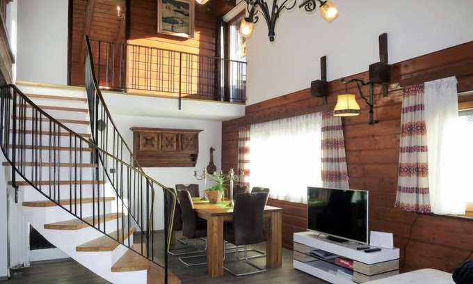Telfs House | Relaxing Retreat at Waldruh with Lake View & Spa