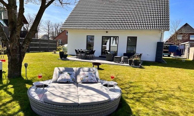 Beckerwitz House | Family-Friendly Retreat: Steps from the Beach & Scenic Views