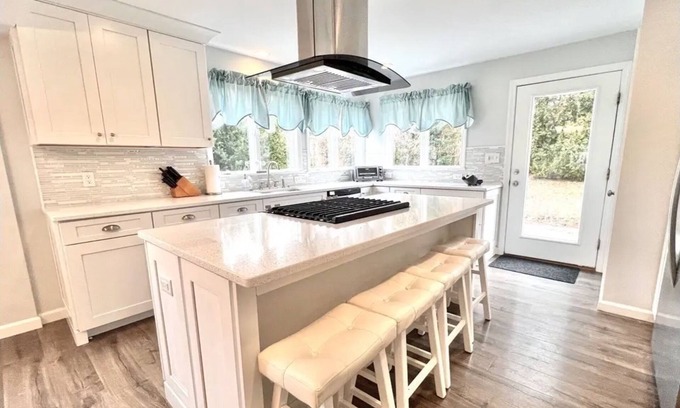 Popponesset House | Modern Oceanfront Home Near Beach, Dining & Mini-Golf!