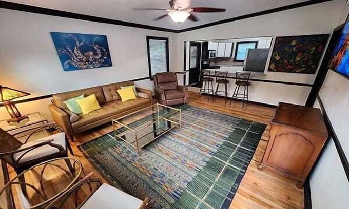 Tallahassee House | Retro Retreat Near Doak Campbell & FSU with Family Amenities