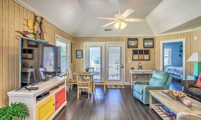 Myrtle Beach House | Beachfront Condo with Pool Access - Steps from Apache Pier