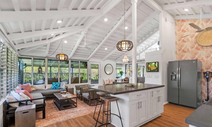 Kaanapali Cottage | Classic Beach Bungalow with Pool & Ocean Views Await You