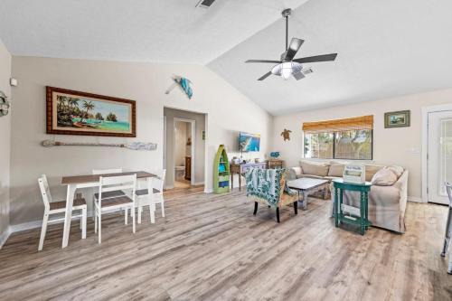 West Panama City Beach House | Walk to Beach from the Home with a Firepit and 8 Beds that Sleeps 12 or more